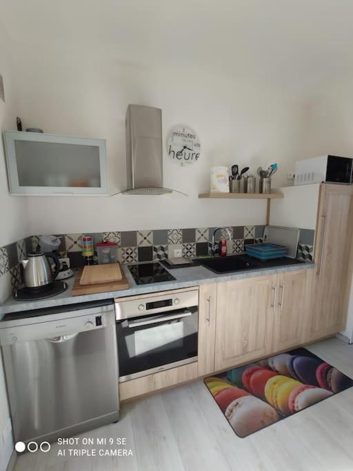 Studio Tribord Le Treport - Vue Mer & Falaises Extérieur photo