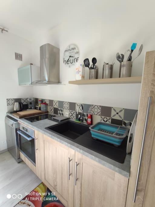 Studio Tribord Le Treport - Vue Mer & Falaises Extérieur photo